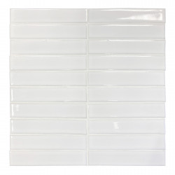 Plaquettes 3x15 cm en étirage, sur trame