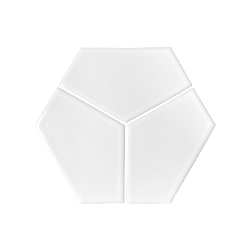 Tomettes Hexagonales en 3 modules décalés 15,4x17,8 cm en étirage Tomettes Hexagonales en 3 modules décalés 15,4x17,8 cm en étirage